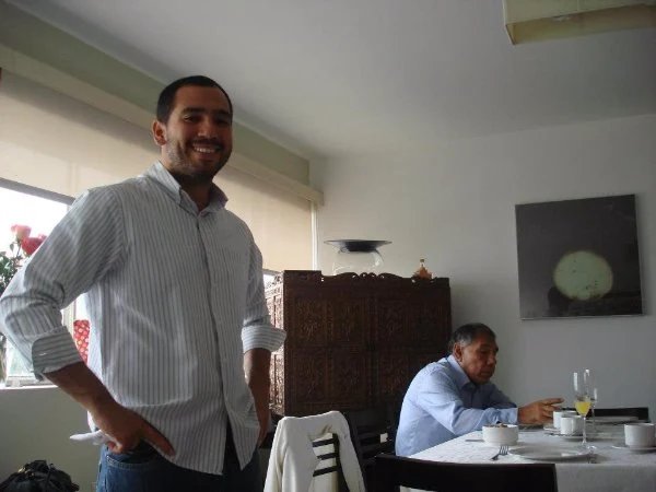 Giancarlo en los inicios de Go Wex en Lima