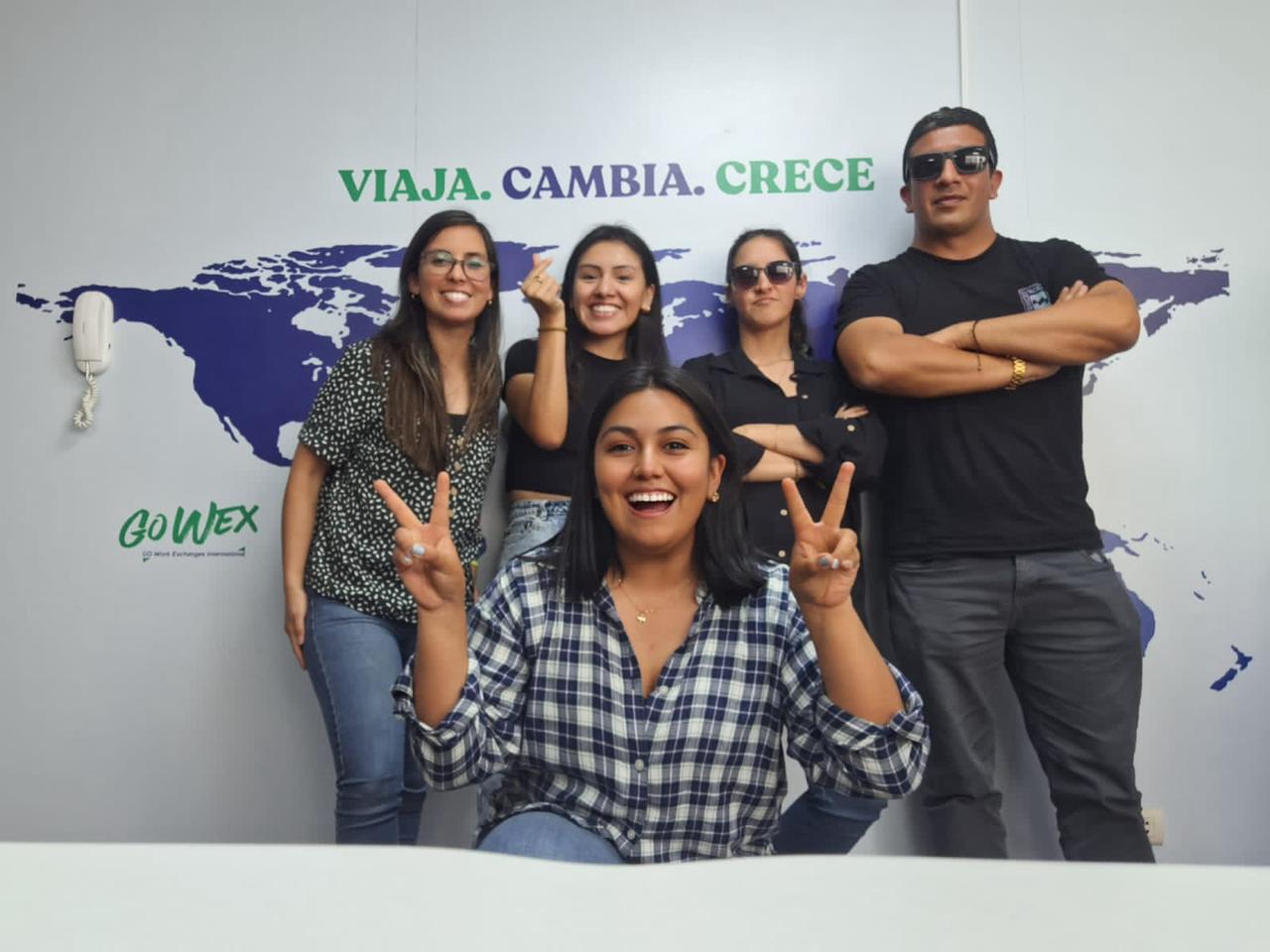 El equipo de Go Wex se reencuentra en la oficina