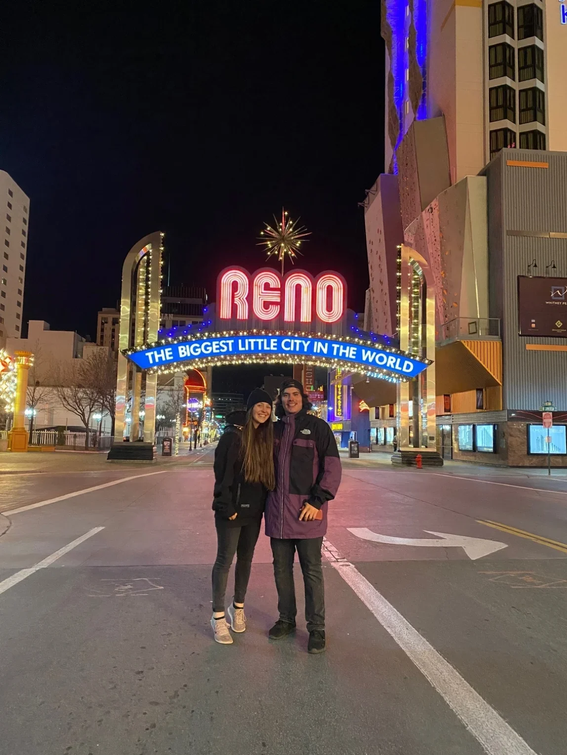 Work and Travel participants discovering the city of Reno, United States